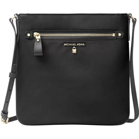 michael kors pocket nylon tote|Michael Kors nylon crossbody bag.